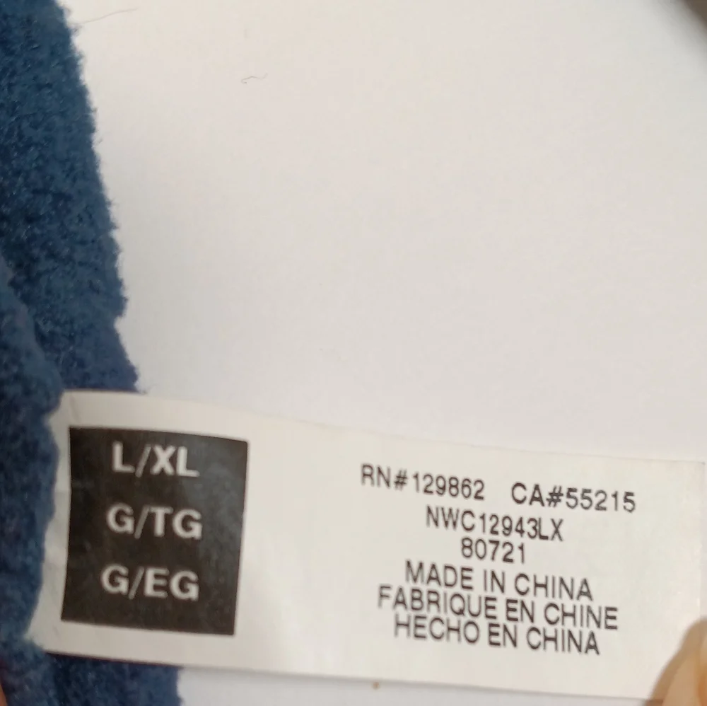 Nike Women's Argyle Fleece Gloves Size XL